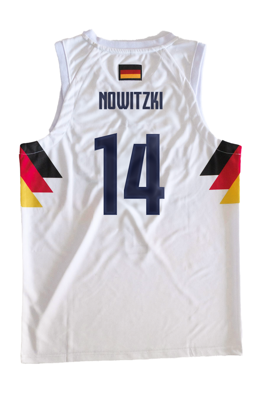 Nowitzki Germany Vintage Stitched Jersey L