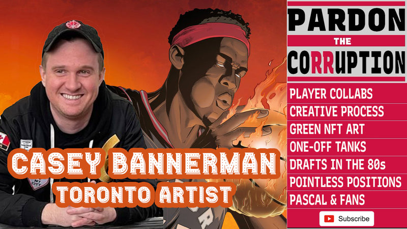 Raptors Republic | Casey Bannerman, Toronto Artist – Pardon the Corruption