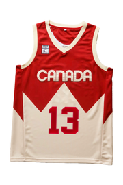 Olynyk Canada Vintage Stitched Jersey Red