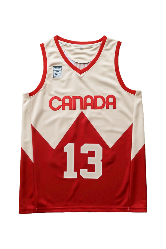 Olynyk Canada Vintage Stitched Jersey Ivory