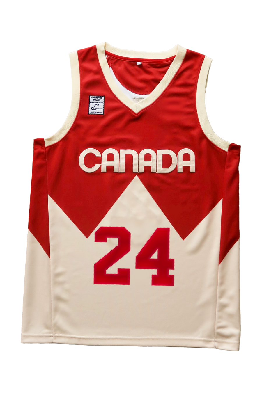 Edwards Canada Vintage Stitched Jersey Red