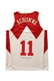 Achonwa Canada Vintage Stitched Jersey Red