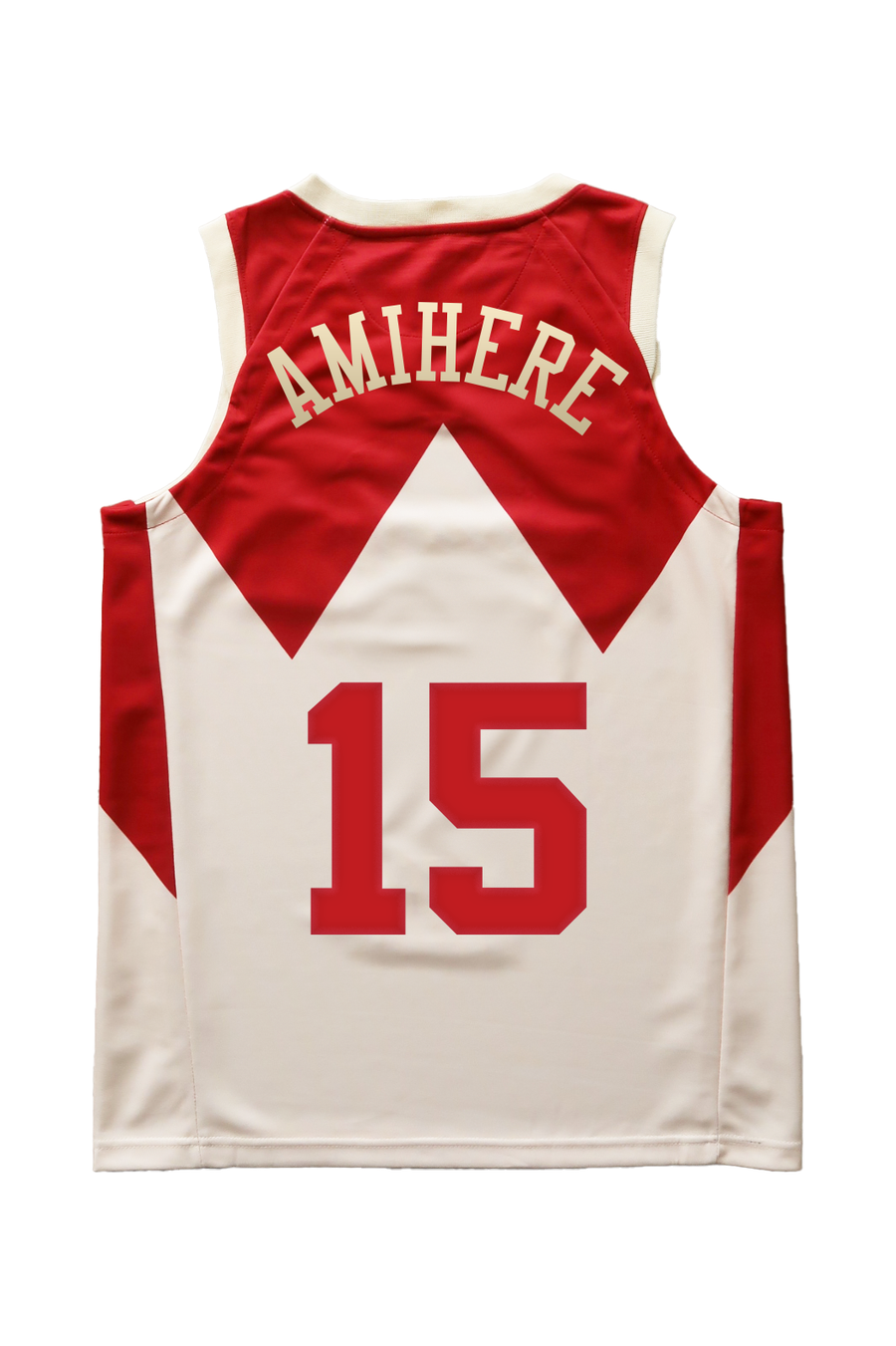 Amihere Canada Vintage Stitched Jersey Red