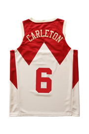 Carleton Canada Vintage Stitched Jersey Red