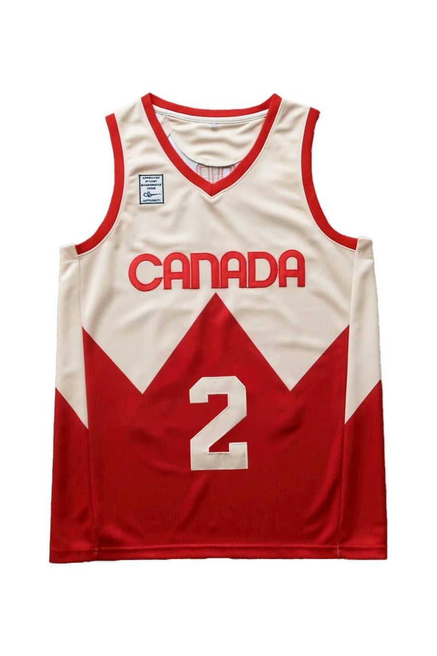 Gilgeous-Alexander Canada Vintage Stitched Jersey Ivory