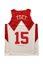 Edey Canada Vintage Stitched Jersey Red