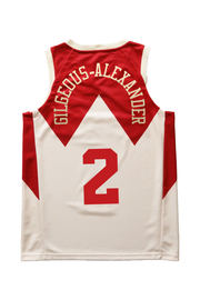 Gilgeous-Alexander Canada Vintage Stitched Jersey Red