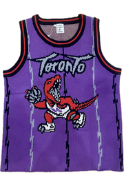 Knit Wool Toronto Basketball Jersey
