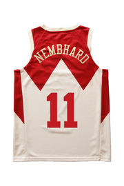 Nembhard Canada Vintage Stitched Jersey Red