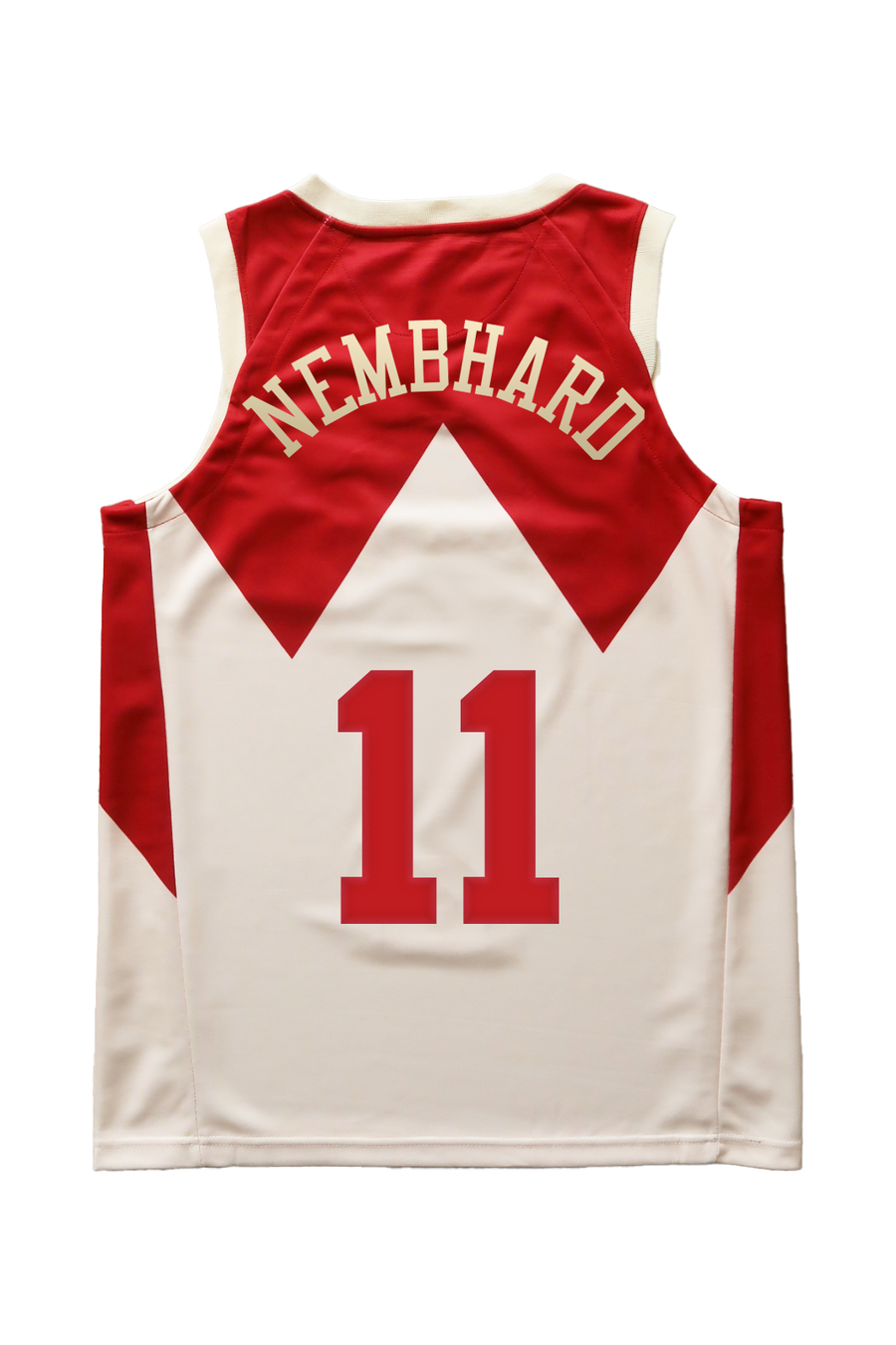 Nembhard Canada Vintage Stitched Jersey Red