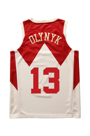 Olynyk Canada Vintage Stitched Jersey Red