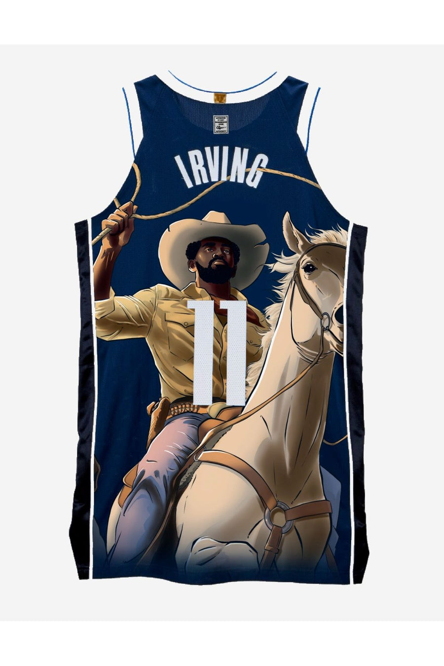 Kyrie Irving Lone Star Art Jersey