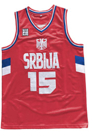 Jokić Srbija Vintage Stitched Jersey