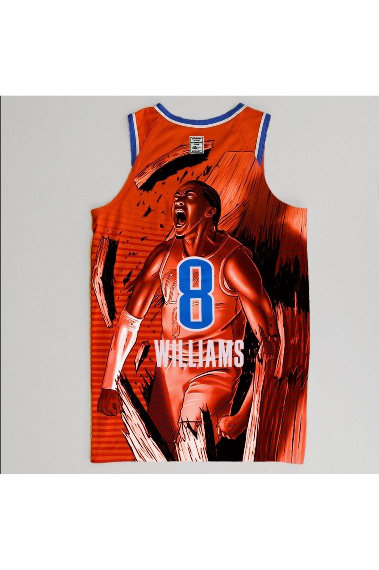J-Dub Orange Alt Art Jersey