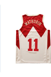 Mathurin Canada Vintage Stitched Jersey Red