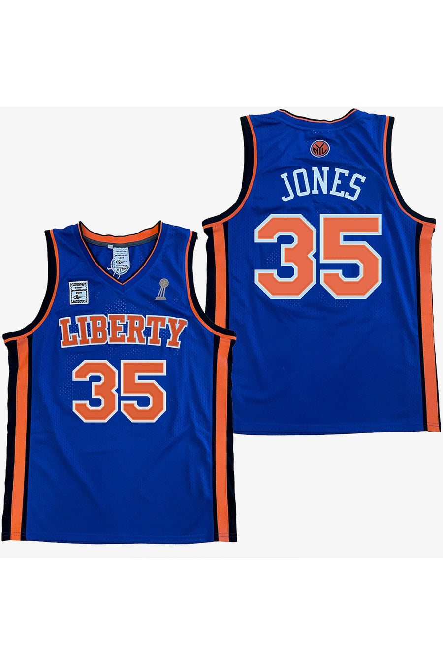 Jonquel Jones New York Liberty Crossover Championship Edition Jersey