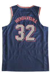 Wembanyama France Vintage Stitched Jersey