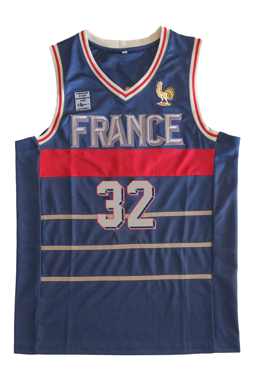 Wembanyama France Vintage Stitched Jersey