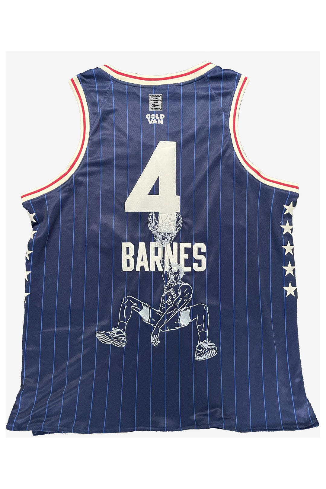 Embroidered Scottie Barnes All-Star Jersey – Casey Bannerman Designs